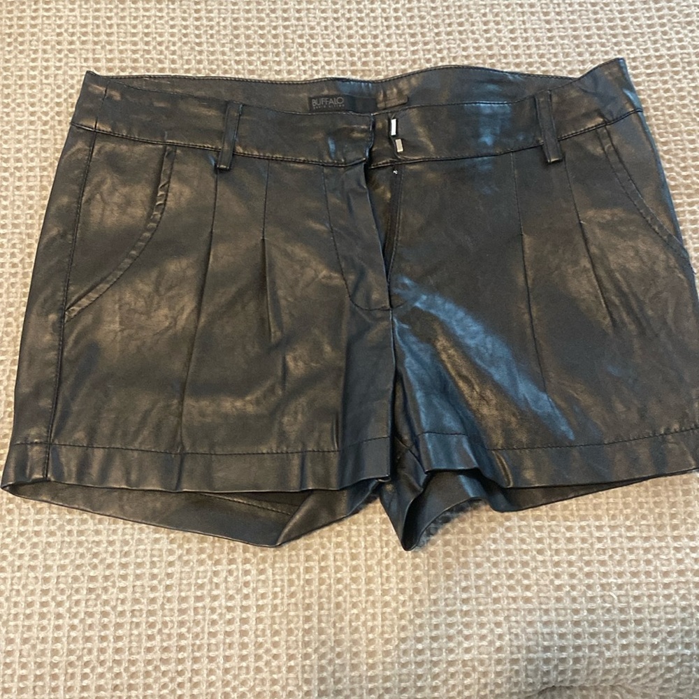 Buffalo David Bitton Faux Leather Shorts